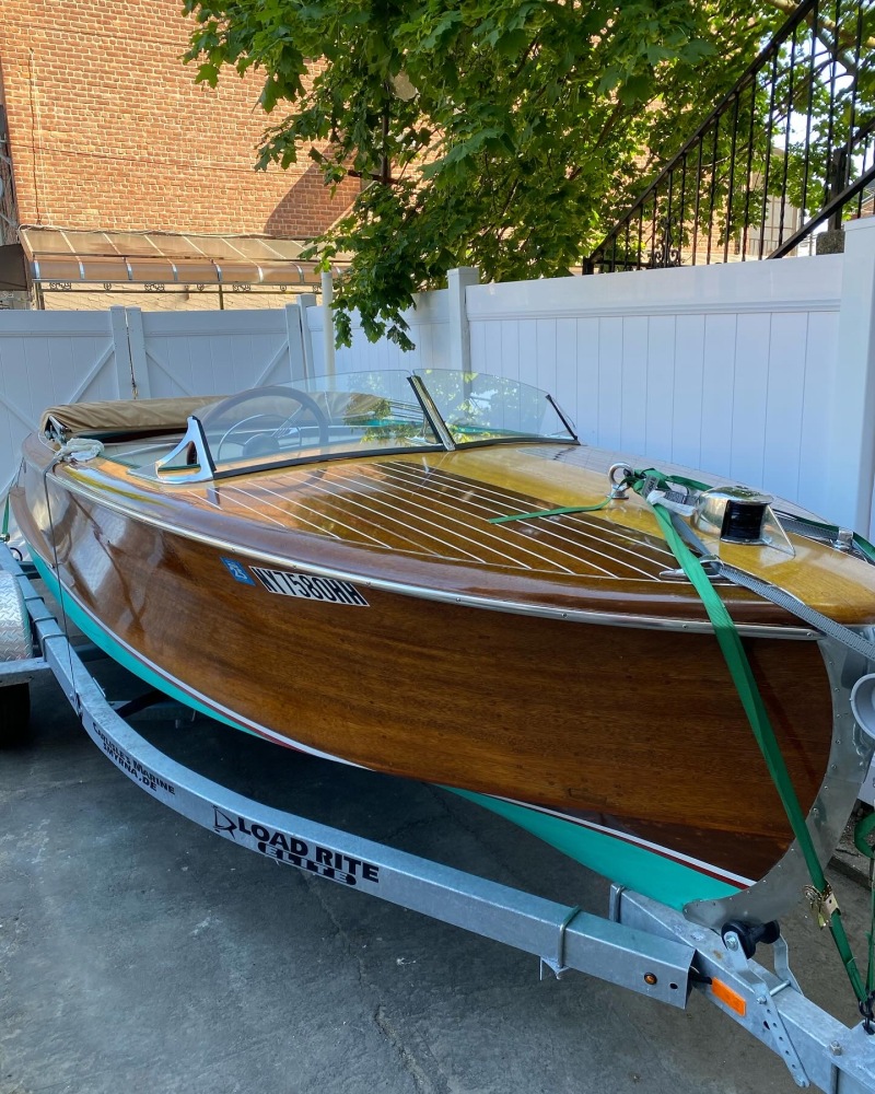 Chris Craft Boats For Sale in New York by owner | 1954 16 foot Chris Craft Rivira